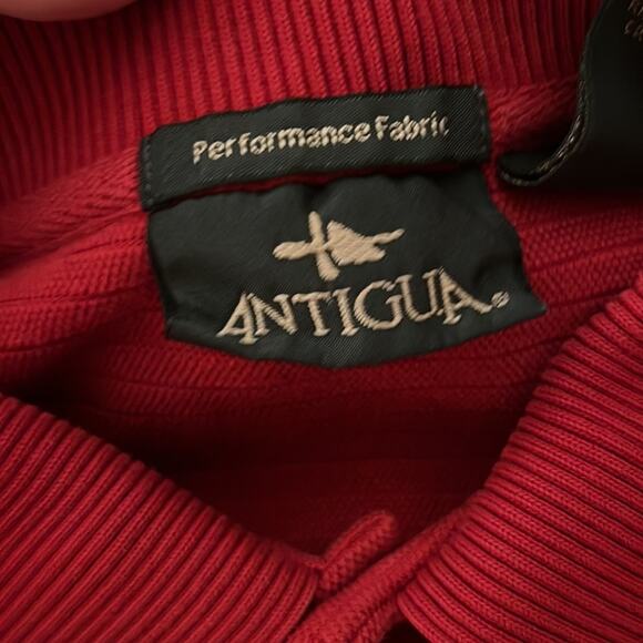 Vintage huskers red polo embroidered Antigua performance fabrics size XL - Picture 5 of 8